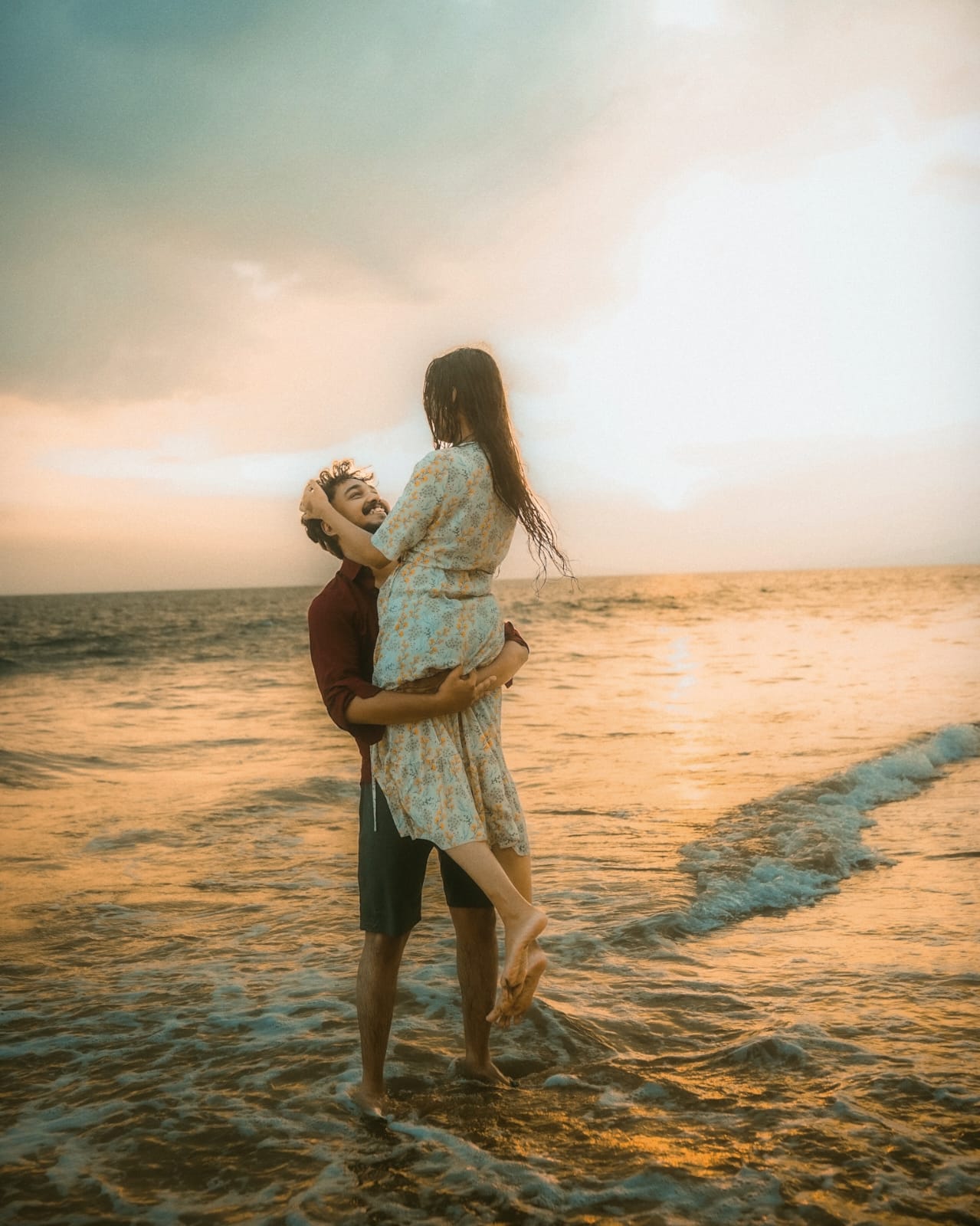 Couple at the beach